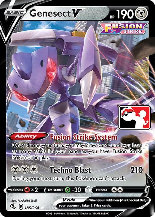 Fusion Strike Genesect V [Prize-Pack] Pokémon card